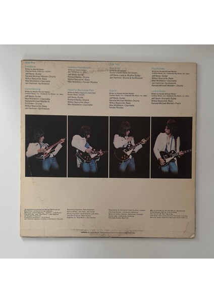 Jeff Beck - Wired Dönem Baskı Plak fiyatları