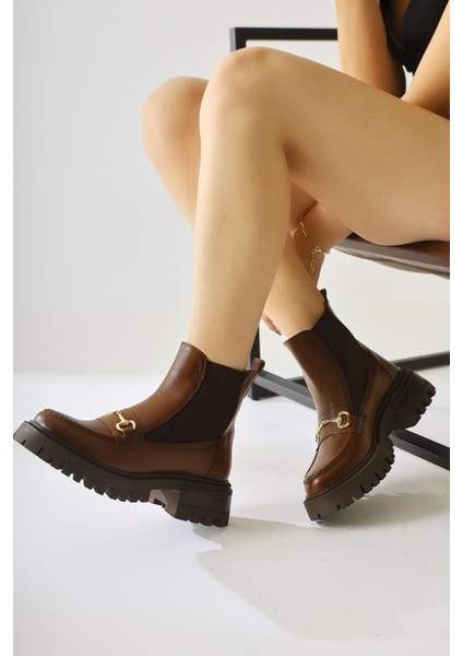 Lemonie Taba Toka Detaylı Lastikli Çekme Bot modelleri