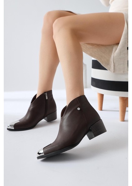 Jay Kahve Sivri Burunlu Metal Detaylı Bot modelleri