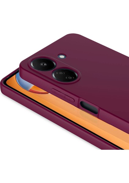 Xiaomi Redmi 13C Uyumlu Kamera Çıkıntılı Silinebilir Leke Tutmaz Içi Kadife Lansman Kılıf fiyatları