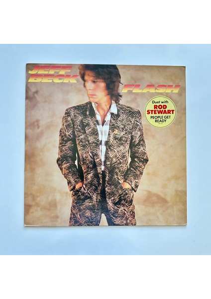 Jeff Beck ‎– Flash Dönem Baskı Plak