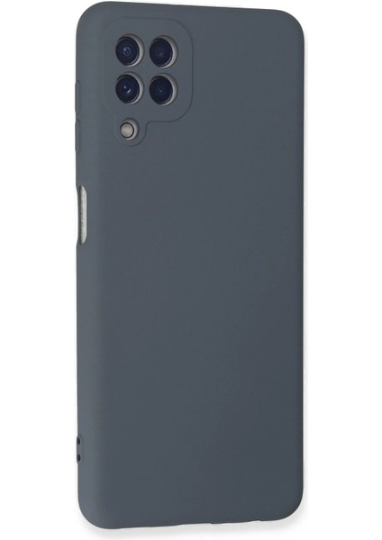 Samsung Galaxy A22 Kılıf Nano Içi Kadife Silikon - Gri - TYIGO9435-8981 fiyatları