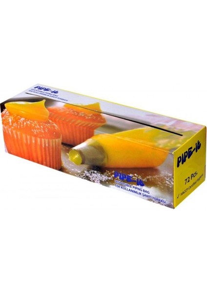 Pipe It Tek Kullanımlık Krema Torbası 72 Li fiyatları