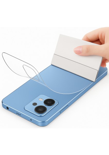 Vivo V29 5g Arka Kapak Koruyucu Hidrojel Nano Esnek Şeffaf