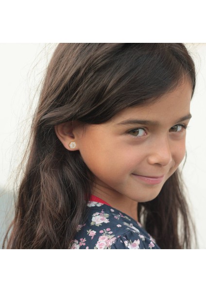 Laatikui Küpe Kız Çocuklar Için S925 Gümüş Post Altın Kaplama Mektup Küpe (Yurt Dışından) indirimleri