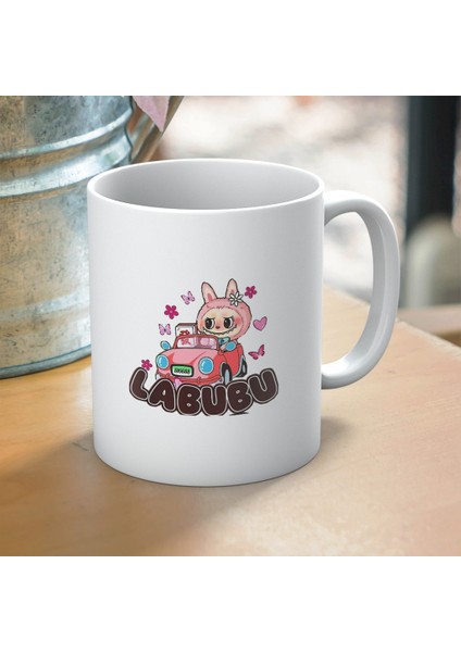 Labubu Baskılı Hediyelik Kupa Mod5
