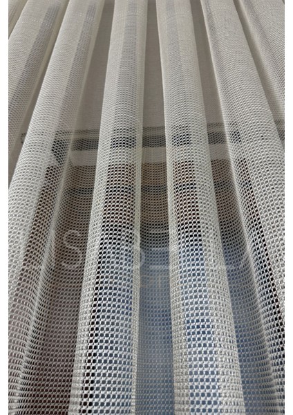 Zarafet Işıltısı Kappuçino Bal Peteği Tül (Ekstrafor Dikişli Pilesiz) fırsatları