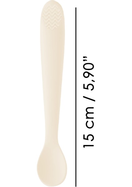 Puzzle Mama Tabağı Kaşık Seti - Silikon Vakum Tabanlı Yapboz Mama Tabağı Silikon Kaşık - Yeşil Bej