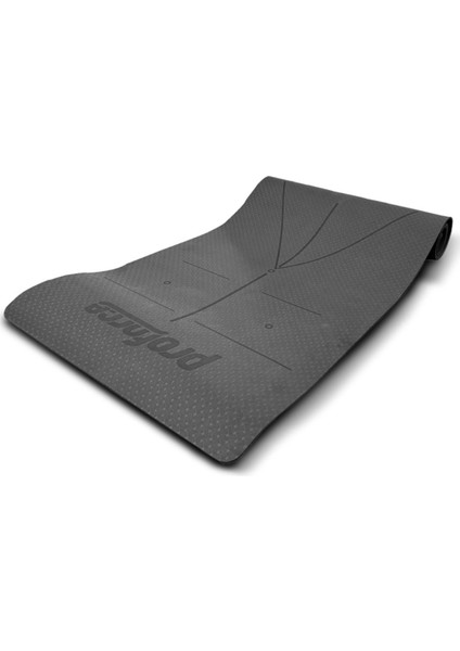 Yoga Matı Siyah 183X61X0,6 Tpe MND60