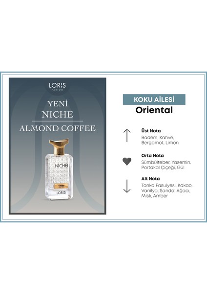 Niche Almond Coffee Parfüm 70 ml modelleri