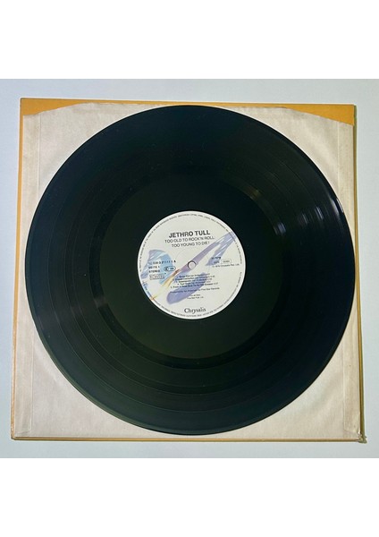 Jethro Tull – Too Old To Rock 'n' Roll: Too Young To Die! - Dönem Baskı Plak modelleri