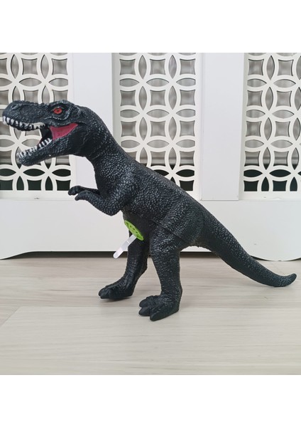 Süper Gerçekci T-Rex Figür Sesli, Yumuşak Dokunuş Büyük Boy 39 cm Dinozor Figür Oyuncak Trex fırsatları