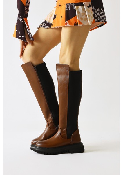 Latoya Taba Streç Detaylı Çizme fırsatları