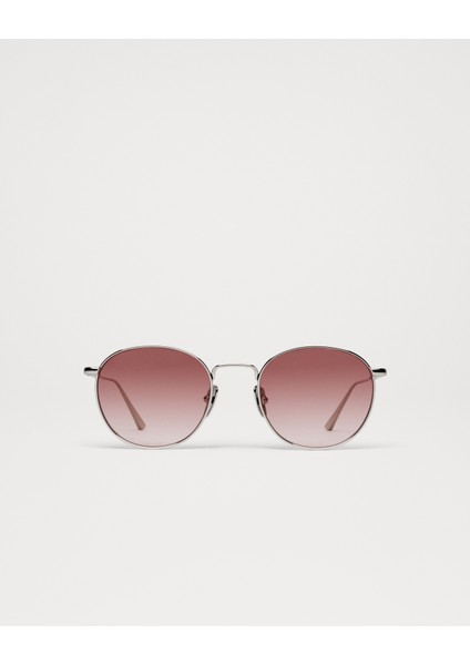 Steel Round Burgundy - Yetişkin Güneş Gözlüğü