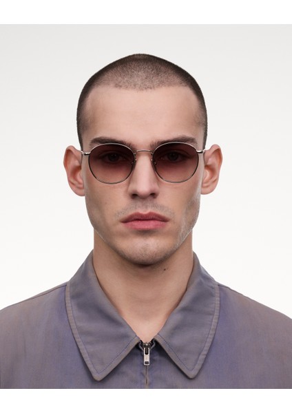 Steel Round Burgundy - Yetişkin Güneş Gözlüğü indirimleri