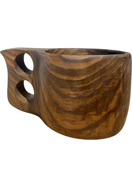 El Yapımı Ceviz Ağacı Kuksa Bardak – Model No: 5 modelleri