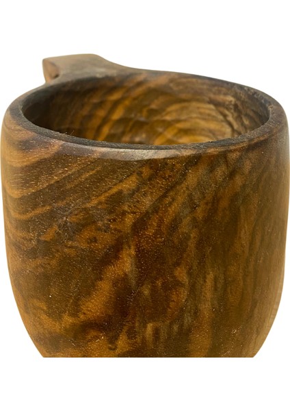 El Yapımı Ceviz Ağacı Kuksa Bardak – Model No: 5 fırsatları