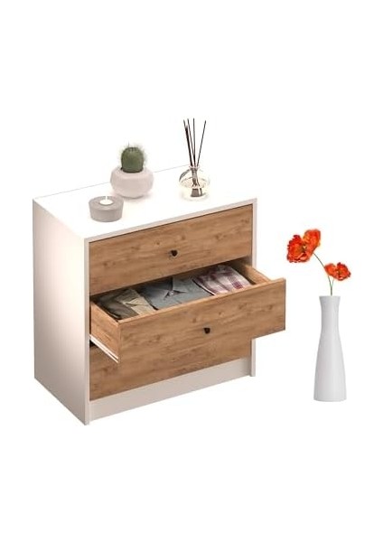 3 Çekmeceli 2 Renkli Şifonyer fiyatları