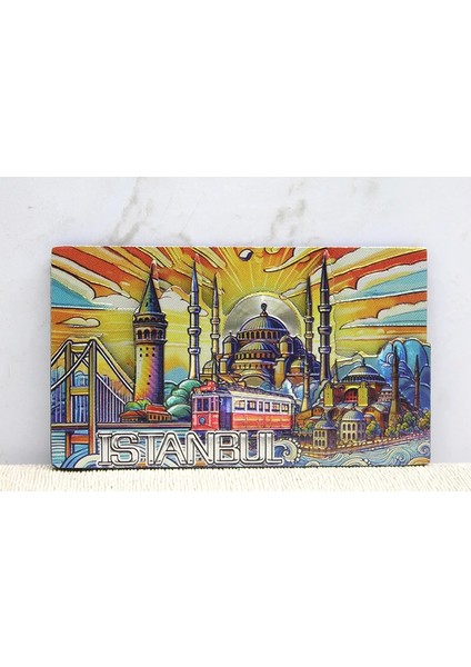 Bfs Silikon Istanbul Temalı Magnet ALK4346