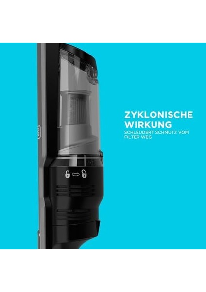 + Decker DVC320B21-QW 12V 2.0AH Dustbuster® Slim El Süpürgesi,siyah fiyatları