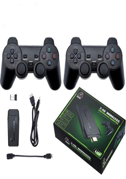 2.4g Kablosuz Çift Kol Retro Oyunlar 4K Game Stick 3500 Oyun