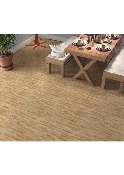 Yer Kaplama Zemin Kaplama Folyosu 65X130 cm Ahşap Parke Dokusu fiyatları