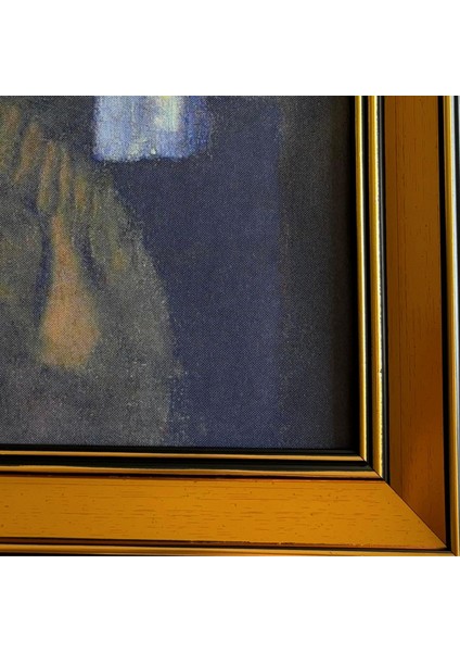 Johannes Vermeer (Inci Küpeli Kız 1665) Çerçeveli Klasik Vintage Duvar Tablo