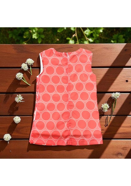 Çiçekli Baskılı Astarlı Jile - Nanıca Kıds - NNC8805 - Mercan - 3 Yaş - NNC8805-MERCAN-3 Yaş Mercan fiyatları