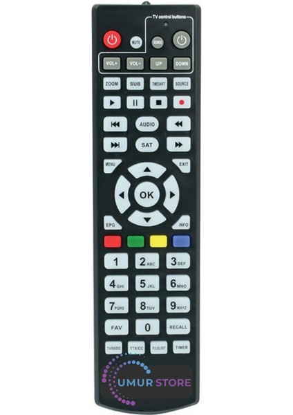 KS-HD1512 Full Hd Uydu Alıcı Kumandası