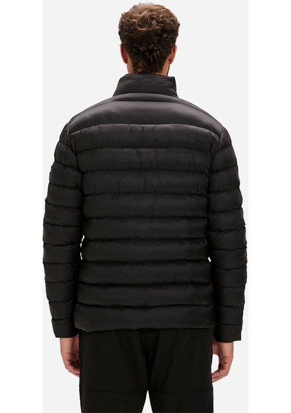 Boss Puffer Siyah Erkek Mont