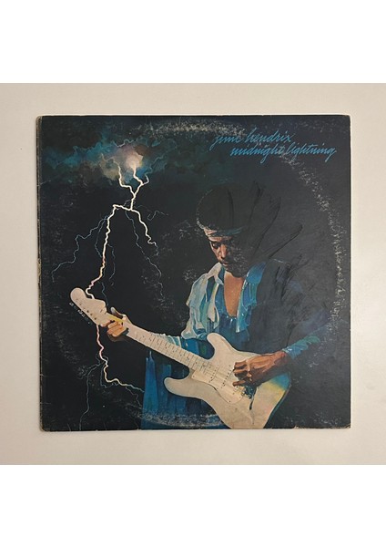 Jimi Hendrix - Midnight Lightning Dönem Baskı Plak