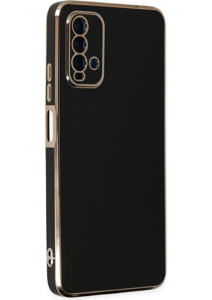 Xiaomi Redmi 9t Kılıf Volet Silikon - Siyah - EYESO3878-4130