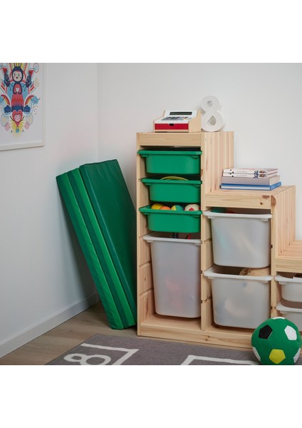 Plufsıg Jimnastik Minderi 78 x 185 cm Yeşil Katlanır Yumuşak Kaymaz Çocuklar Için Güvenli fiyatları