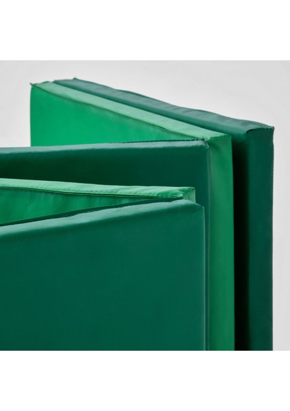 Plufsıg Jimnastik Minderi 78 x 185 cm Yeşil Katlanır Yumuşak Kaymaz Çocuklar Için Güvenli indirimleri