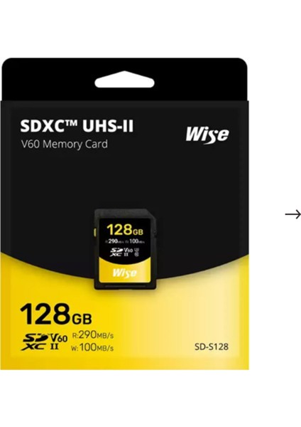 Advanced 128GB Sd-S Uhs-Iı V60 Sd Hafıza Kartı