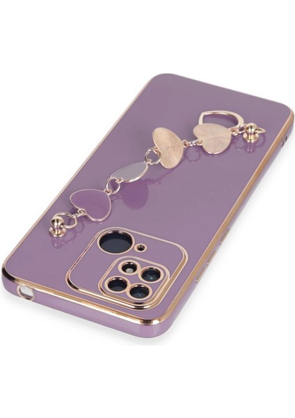 Xiaomi Redmi 10C Kılıf Esila Silikon - Mor - EYESO6375-4594 modelleri