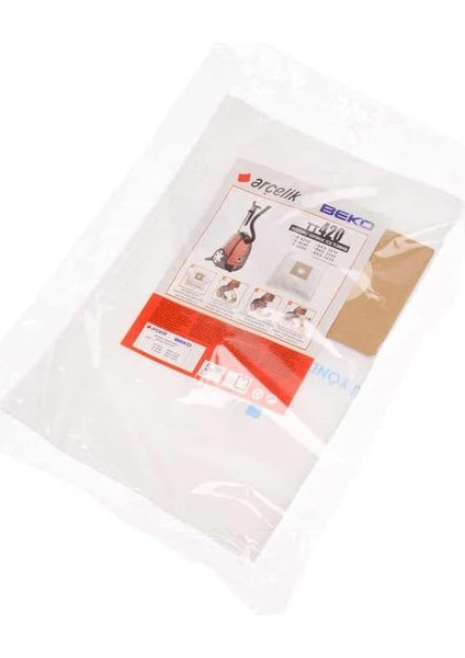 Beko BKS- 2250 A - BKS- 2240 C Uyumlu Elektrikli Süpürge Toz Torbası (5 Adet)