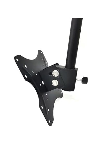 Monitör Standı Tv Askısı Standı Teleskopik Metal Duvar Montaj Askısı 360 Derece Döner 14' 42' Siyah modelleri