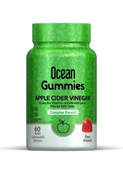 Gummies Cider Vinegar, Çiğnenebilir Jel Form