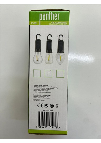PT-331 ŞARJLI SOLAR KAMP LAMBASI fiyatları