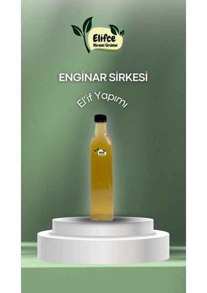 Doğal Enginar Sirkesi 500 ml