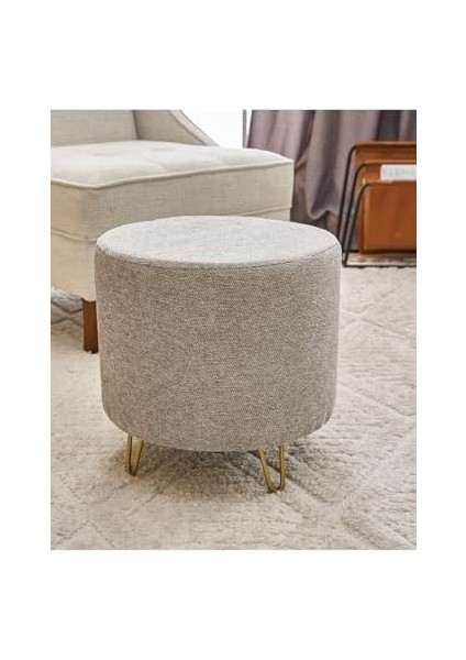 Asmara Metal Ayaklı Puf - Bej fiyatları