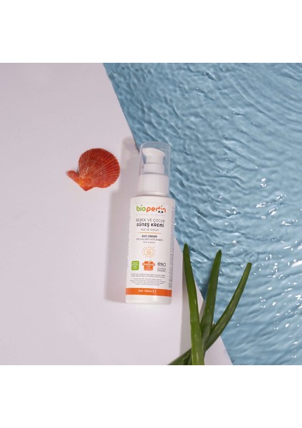 Organik Bebek ve Çocuk Güneş Kremi 100 ml fırsatları