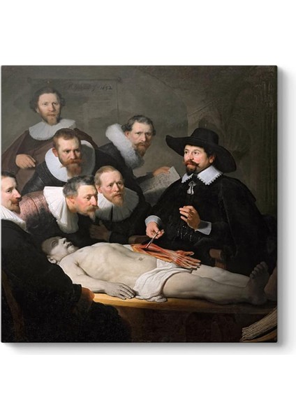 - Dr. Nicolaes Tulp'un Anatomi Dersi Tablosu 50 x 50