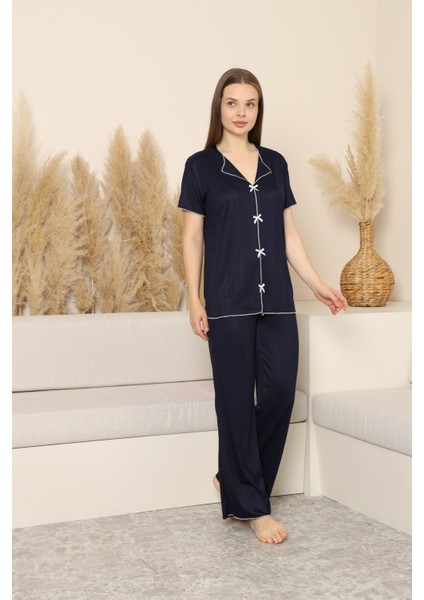 Bayan 5 Düğme Pijama Takımı fiyatları
