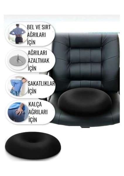 Way Ortopedik Oturma Simidi Koltuk Minderi Kuyruk Sokumu Yastığı Yuvarlak fiyatları