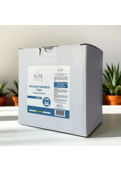 Doğal Bulaşık Makinesi Tuzu 3 kg