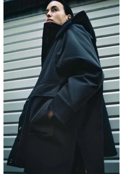 Allbucks Zara, %50 Yün Içerikli Parka Zw Koleksiyonu ABZRA1043 fırsatları