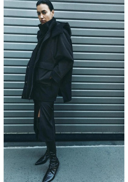 Allbucks Zara, %50 Yün Içerikli Parka Zw Koleksiyonu ABZRA1043 indirimleri