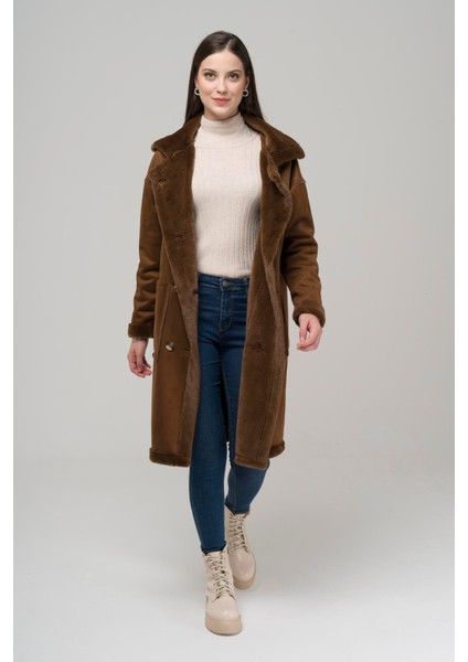 Torba Cepli Kruvaze Süet / Kürk Mont Taba 6496 fırsatları